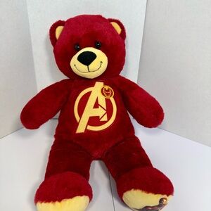 Build-A-Bear Marvel Red and Yellow Plush